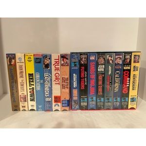 John Wayne Classic VHS lot NEW/SEALED